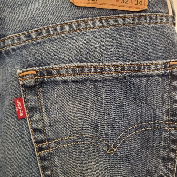 Levi’s 527s Men’s modern (dark)denim jeans; 32(W) x 34(L), great condition! $25 - Picture 4 of 4